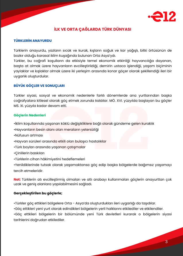 E12 Notebook Konu Anlatım Özet PDF'ler - Görsel 1